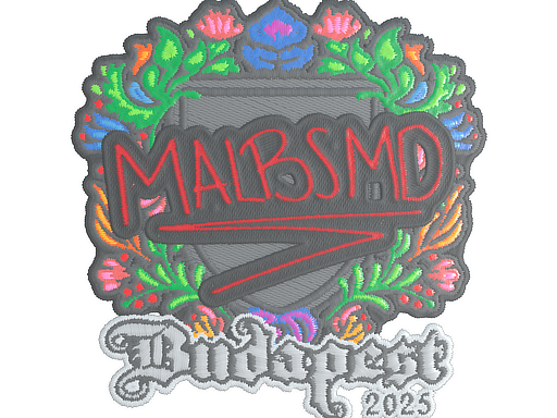 Sticker | malbsMd (Embroidered) | Budapest 2025 image
