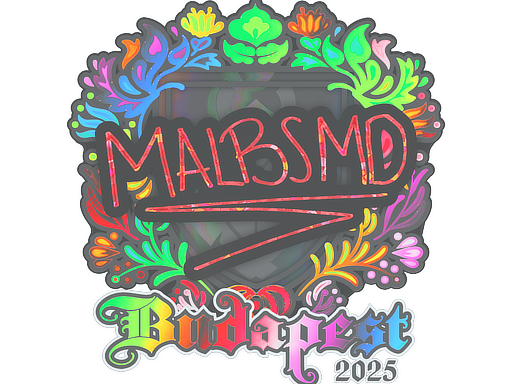Sticker | malbsMd (Holo) | Budapest 2025 image