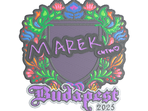 Sticker | Marek (Embroidered) | Budapest 2025 image