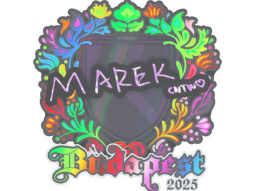 Sticker | Marek (Holo) | Budapest 2025 image