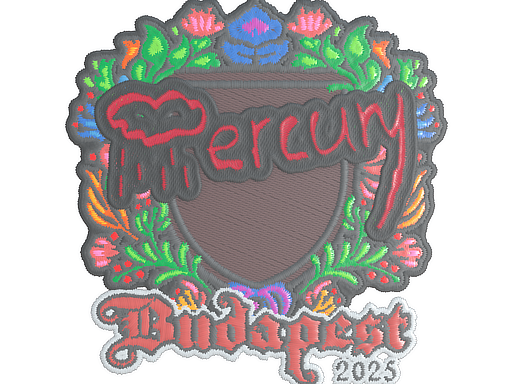 Sticker | Mercury (Embroidered) | Budapest 2025 image