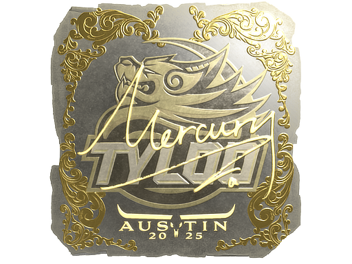 Sticker | Mercury (Gold) | Austin 2025 image