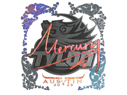 Sticker | Mercury (Holo) | Austin 2025 image