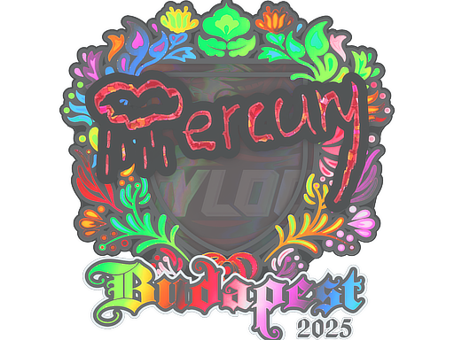 Sticker | Mercury (Holo) | Budapest 2025 image