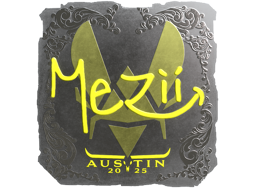 Sticker | mezii (Foil) | Austin 2025 image