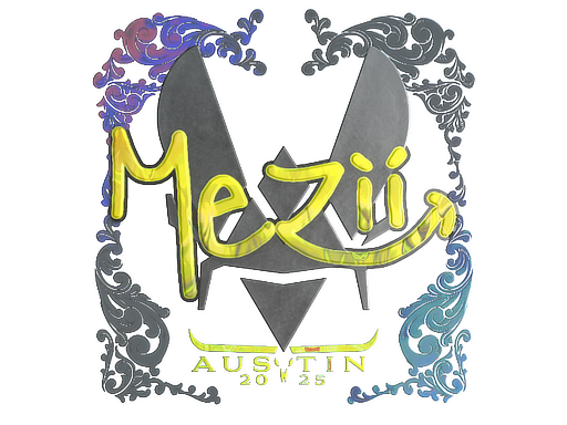Sticker | mezii (Holo) | Austin 2025 image