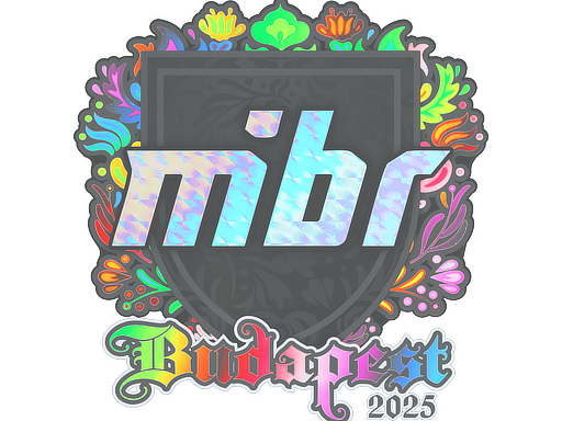 Sticker | MIBR (Holo) | Budapest 2025 image