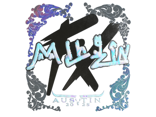 Sticker | mlhzin (Holo) | Austin 2025 image