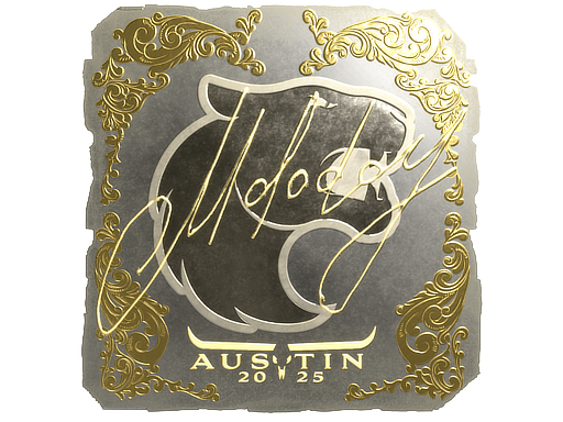 Sticker | molodoy (Gold) | Austin 2025 image
