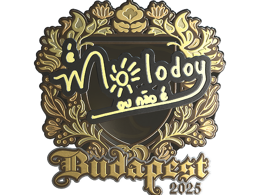Sticker | molodoy (Gold) | Budapest 2025 image