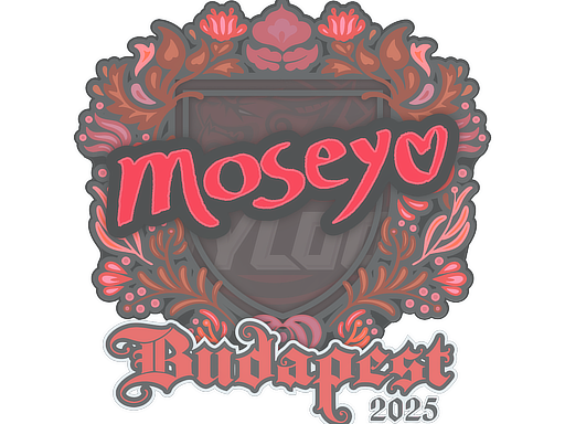 Sticker | Moseyuh | Budapest 2025 image
