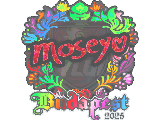 Sticker | Moseyuh (Holo) | Budapest 2025 image