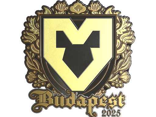 Sticker | MOUZ (Gold) | Budapest 2025 image