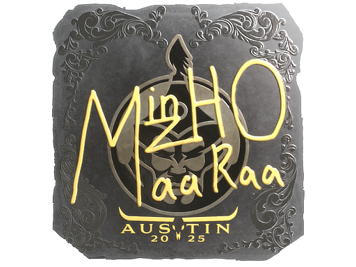 Sticker | mzinho (Foil) | Austin 2025 image
