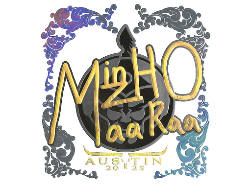 Sticker | mzinho (Holo) | Austin 2025 image