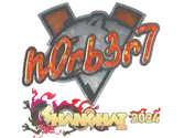 Sticker | n0rb3r7 (Glitter) | Shanghai 2024 image
