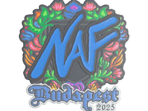 Sticker | NAF (Embroidered) | Budapest 2025 image