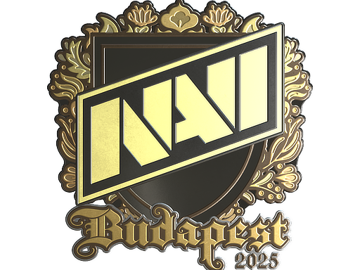 Sticker | Natus Vincere (Gold) | Budapest 2025 image