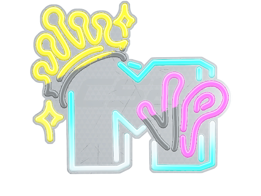 Sticker | Neon MVP (Lenticular) image