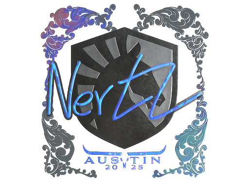 Sticker | NertZ (Holo) | Austin 2025 image