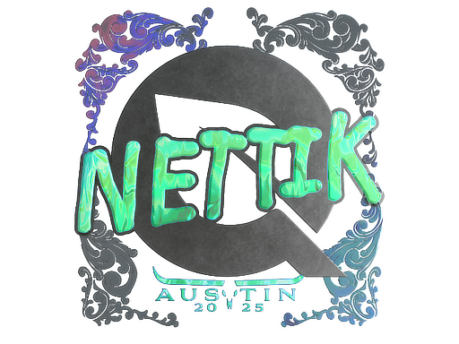 Sticker | nettik (Holo) | Austin 2025 image