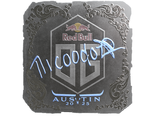 Sticker | nicoodoz (Foil) | Austin 2025 image