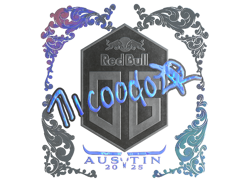 Sticker | nicoodoz (Holo) | Austin 2025 image