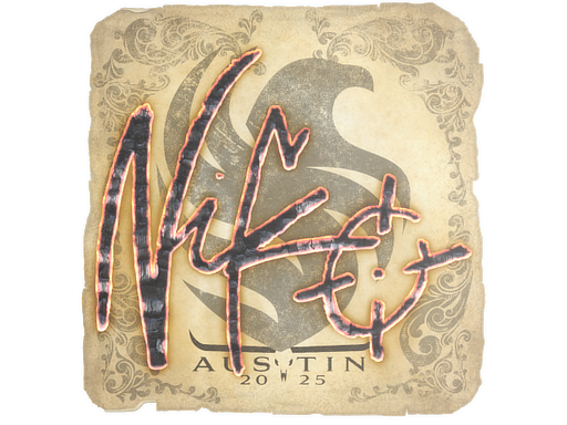 Sticker | NiKo | Austin 2025 image