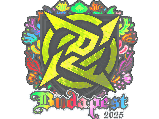 Sticker | Ninjas in Pyjamas (Holo) | Budapest 2025 image
