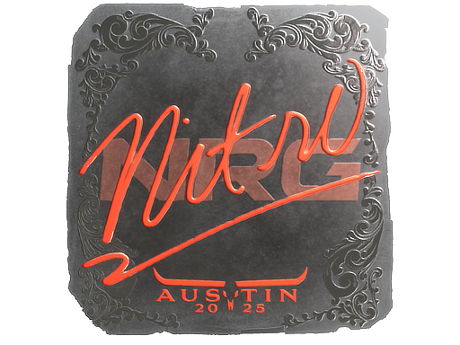 Sticker | nitr0 (Foil) | Austin 2025 image