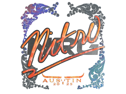 Sticker | nitr0 (Holo) | Austin 2025 image