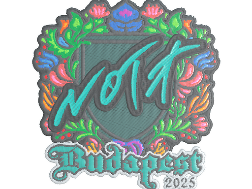 Sticker | nota (Embroidered) | Budapest 2025 image