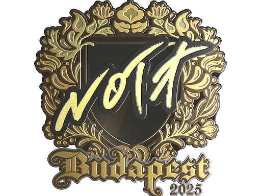 Sticker | nota (Gold) | Budapest 2025 image