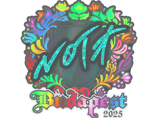 Sticker | nota (Holo) | Budapest 2025 image