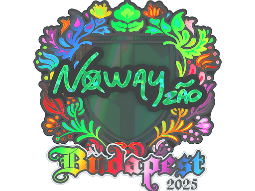 Sticker | noway (Holo) | Budapest 2025 image