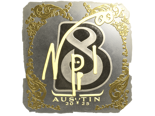Sticker | npl (Gold) | Austin 2025 image