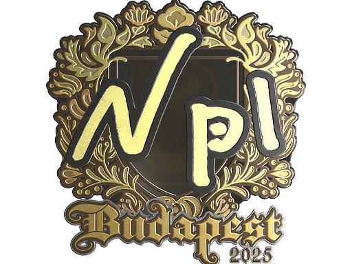 Sticker | npl (Gold) | Budapest 2025 image