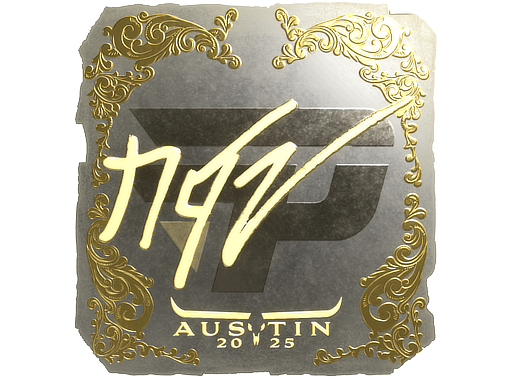 Sticker | NQZ (Gold) | Austin 2025 image