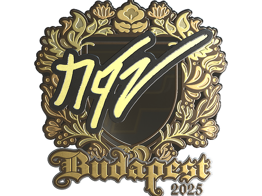 Sticker | NQZ (Gold) | Budapest 2025 image