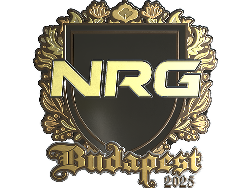 Sticker | NRG (Gold) | Budapest 2025 image