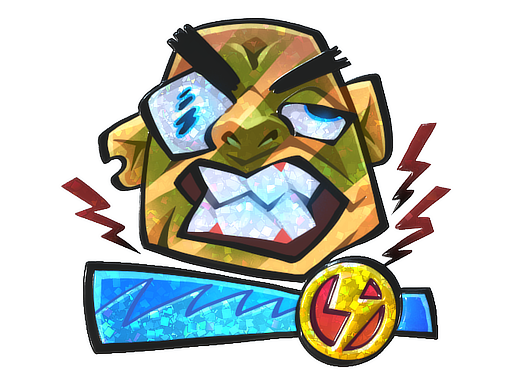 Sticker | Overloaded (Glitter) image