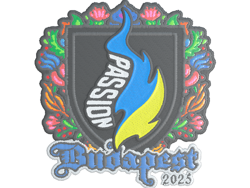 Sticker | Passion UA (Embroidered) | Budapest 2025 image