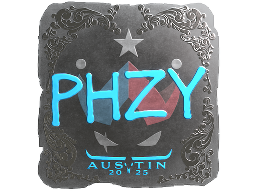 Sticker | phzy (Foil) | Austin 2025 image