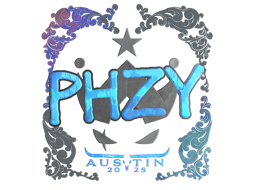 Sticker | phzy (Holo) | Austin 2025 image
