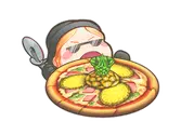 Sticker | Pineapple On Pizza (Lenticular) image