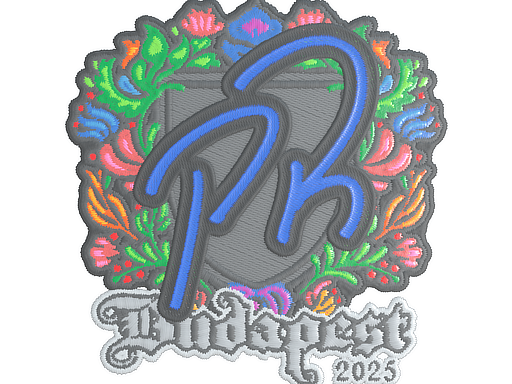 Sticker | PR (Embroidered) | Budapest 2025 image