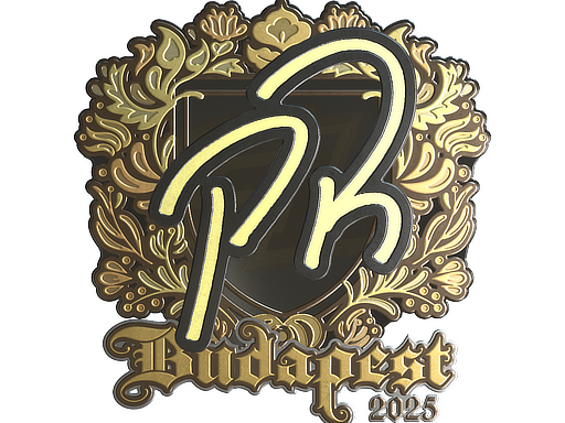 Sticker | PR (Gold) | Budapest 2025 image