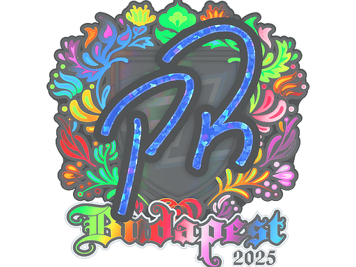 Sticker | PR (Holo) | Budapest 2025 image