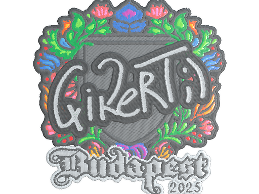 Sticker | qikert (Embroidered) | Budapest 2025 image