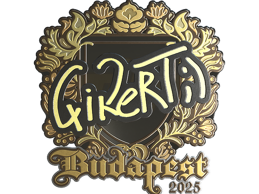 Sticker | qikert (Gold) | Budapest 2025 image
